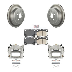 Transit Auto KCG-101245N Disc Brake Kit for 2006-2013 Lexus IS350, Lexus GS460, Lexus GS350 & more - Rear product image