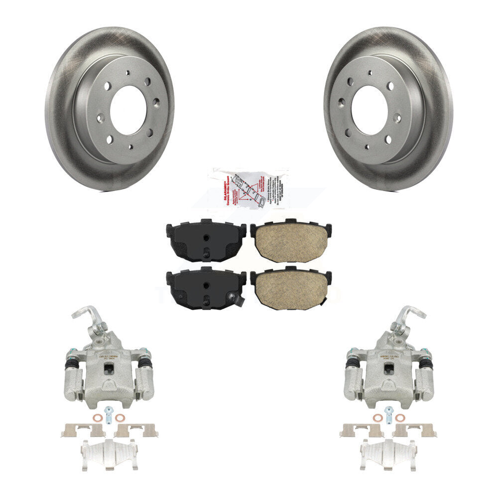 Transit Auto KCG-101251N Disc Brake Kit for 2004-2005 Kia Spectra, Kia Spectra5 - Rear product image