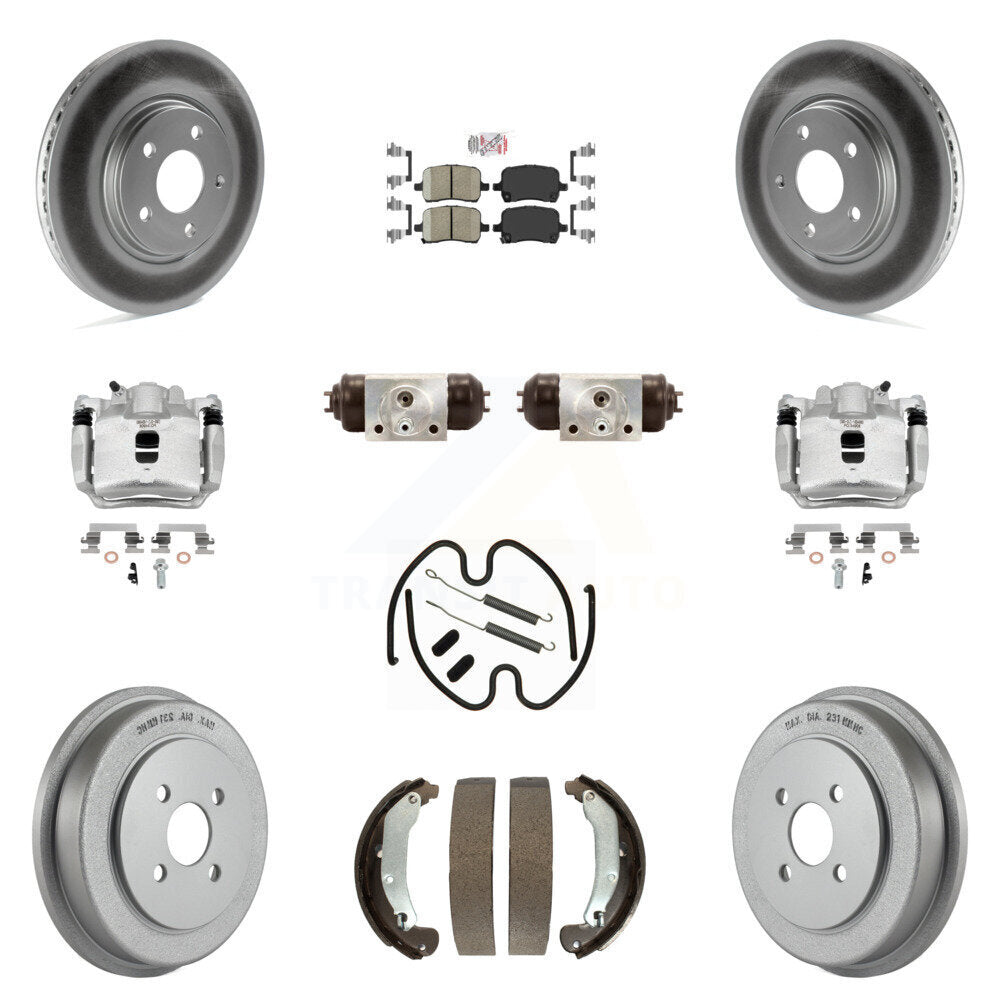 Transit Auto KCG-101259N Disc Brake Kit for 2006 Pontiac Pursuit - Front and Rear product image