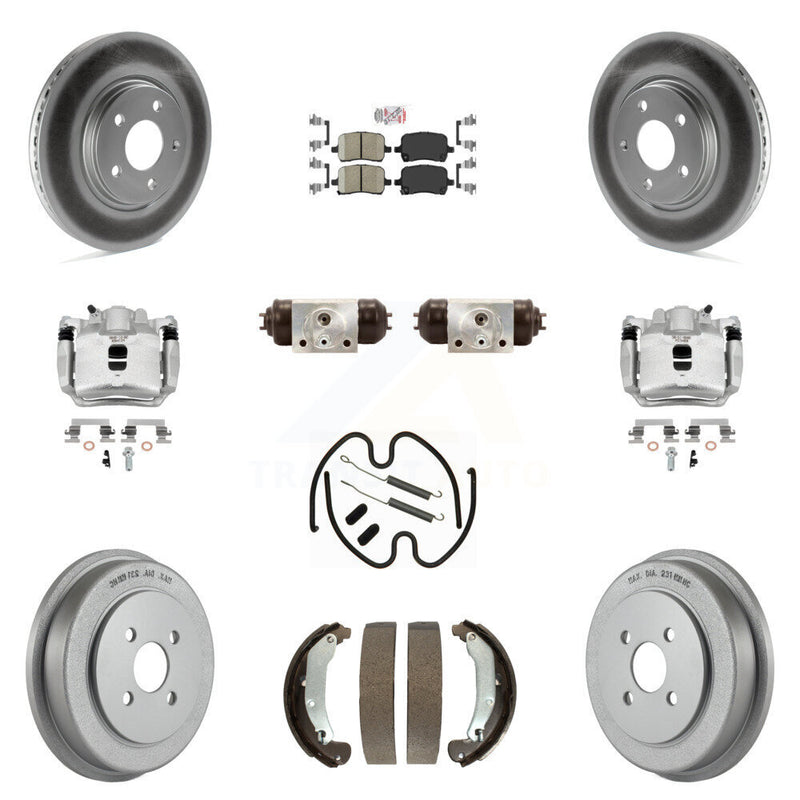 Transit Auto KCG-101259N Disc Brake Kit for 2006 Pontiac Pursuit - Front and Rear product image