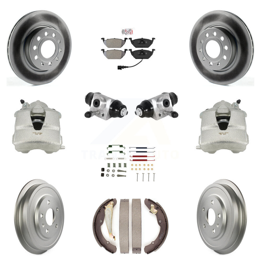 Transit Auto KCG-101260N Disc Brake Kit for 2011-2012 Volkswagen Jetta - Front and Rear product image