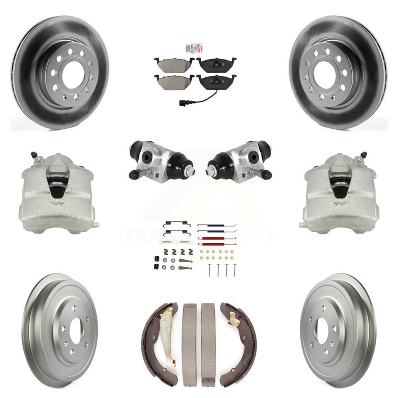 Transit Auto KCG-101260N Disc Brake Kit for 2011-2012 Volkswagen Jetta - Front and Rear product image