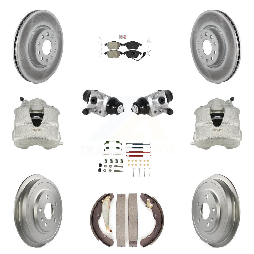 Transit Auto KCG-101261N Disc Brake Kit for 2011-2012 Volkswagen Jetta - Front and Rear product image