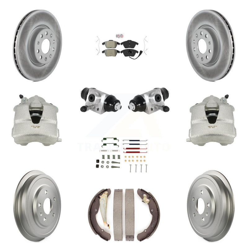 Transit Auto KCG-101261N Disc Brake Kit for 2011-2012 Volkswagen Jetta - Front and Rear product image
