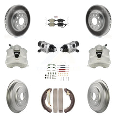 Transit Auto KCG-101262N Disc Brake Kit for 2011-2012 Volkswagen Jetta - Front and Rear product image