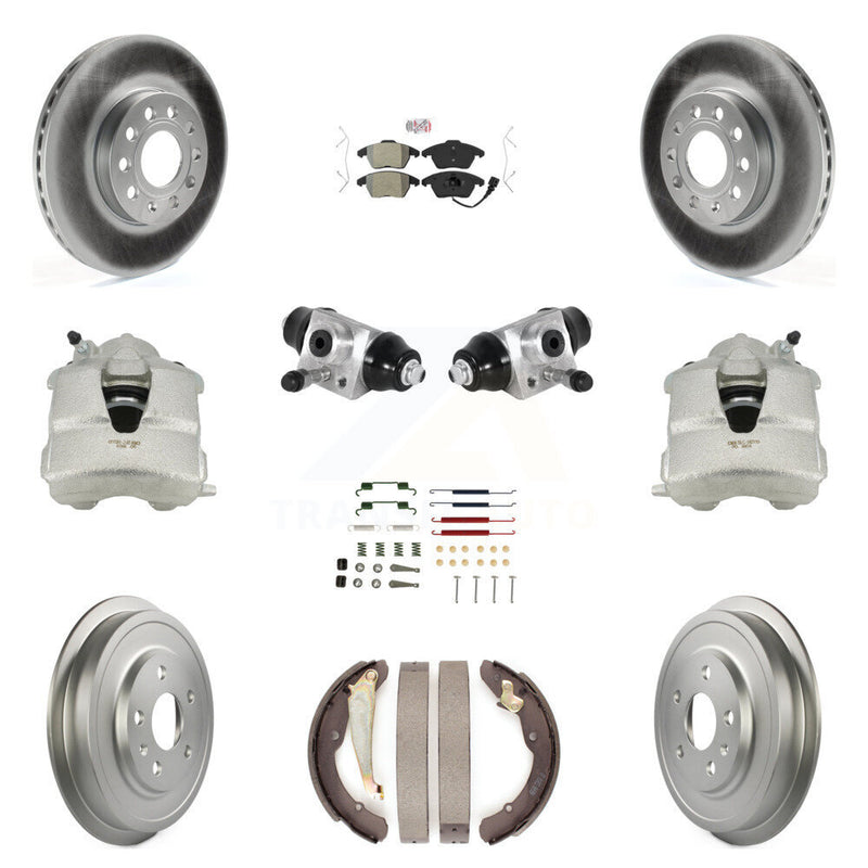 Transit Auto KCG-101262N Disc Brake Kit for 2011-2012 Volkswagen Jetta - Front and Rear product image