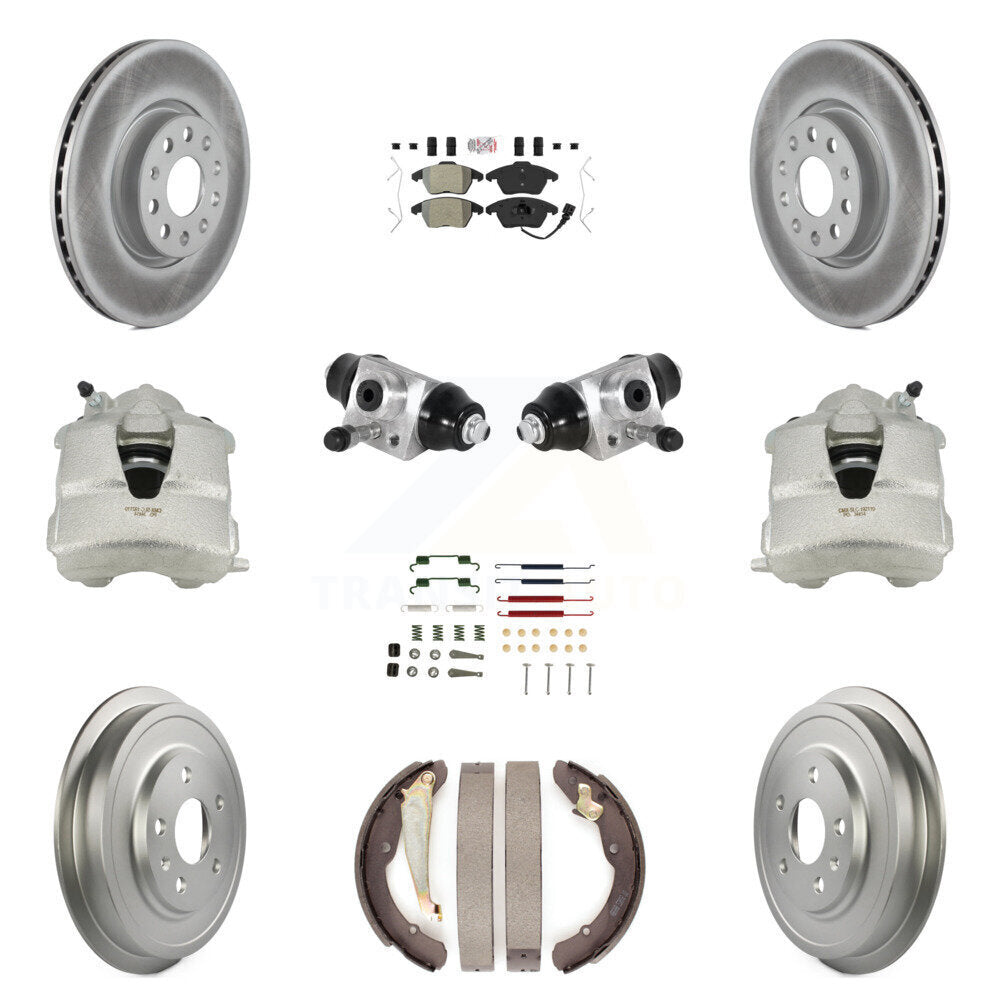 Transit Auto KCG-101263N Disc Brake Kit for 2011-2012 Volkswagen Jetta - Front and Rear product image