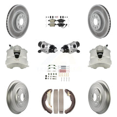 Transit Auto KCG-101263N Disc Brake Kit for 2011-2012 Volkswagen Jetta - Front and Rear product image