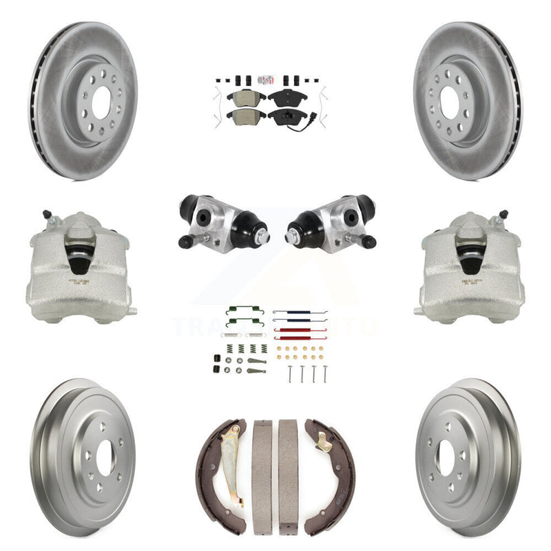 Transit Auto KCG-101263N Disc Brake Kit for 2011-2012 Volkswagen Jetta - Front and Rear product image