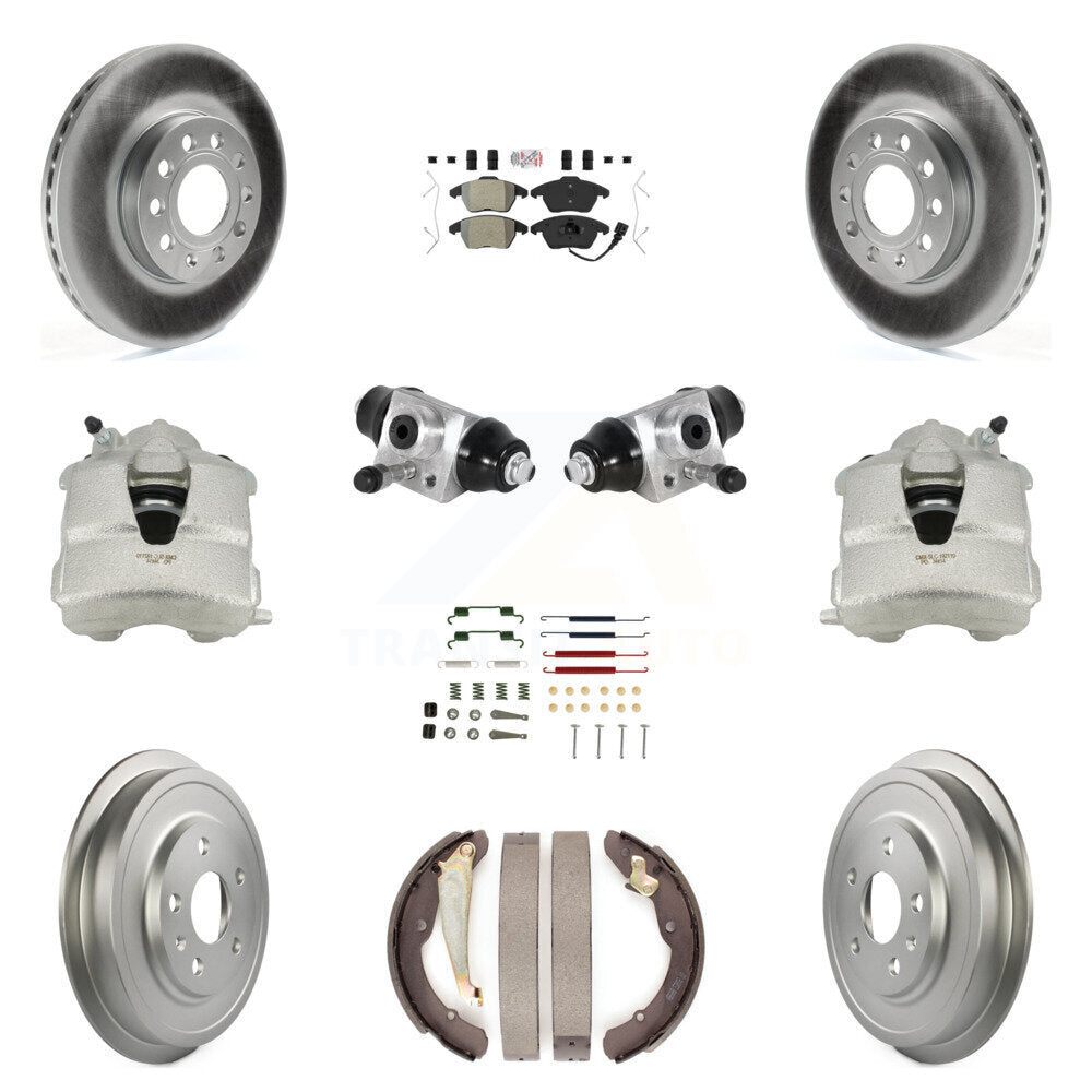Transit Auto KCG-101264N Disc Brake Kit for 2011-2012 Volkswagen Jetta - Front and Rear product image