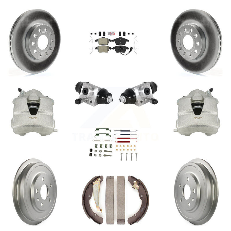 Transit Auto KCG-101264N Disc Brake Kit for 2011-2012 Volkswagen Jetta - Front and Rear product image