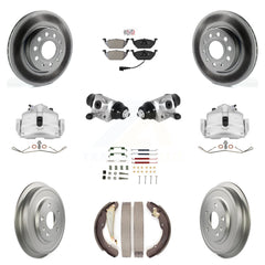 Transit Auto KCG-101265N Disc Brake Kit for 2011-2012 Volkswagen Jetta - Front and Rear product image