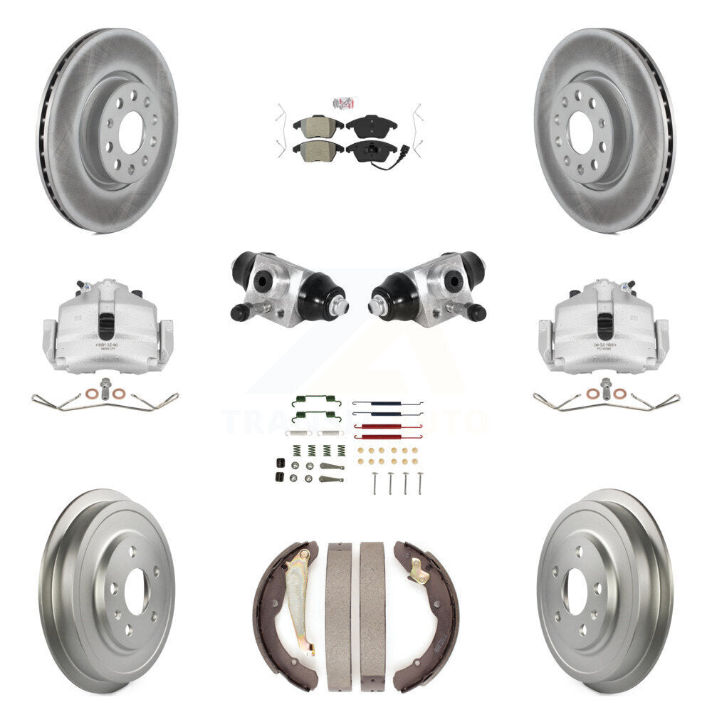 Transit Auto KCG-101266N Disc Brake Kit for 2011-2012 Volkswagen Jetta - Front and Rear product image