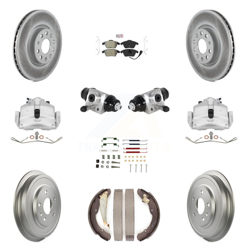 Transit Auto KCG-101266N Disc Brake Kit for 2011-2012 Volkswagen Jetta - Front and Rear product image