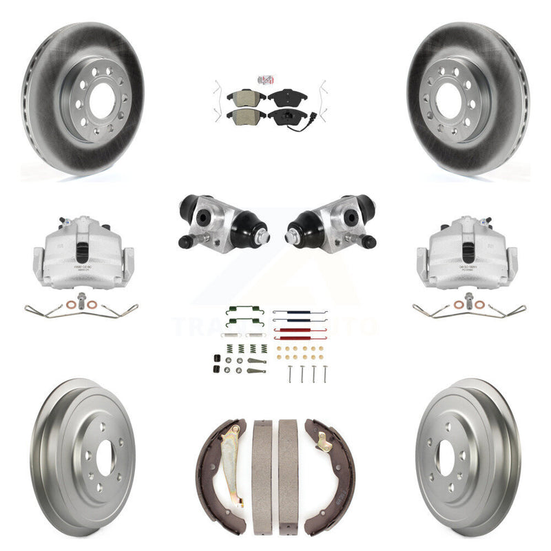 Transit Auto KCG-101267N Disc Brake Kit for 2011-2012 Volkswagen Jetta - Front and Rear product image