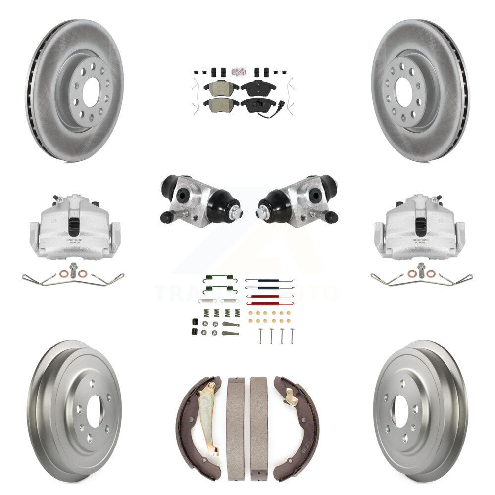 Transit Auto KCG-101268N Disc Brake Kit for 2011-2012 Volkswagen Jetta - Front and Rear product image