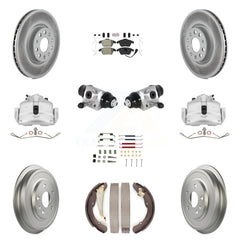 Transit Auto KCG-101268N Disc Brake Kit for 2011-2012 Volkswagen Jetta - Front and Rear product image