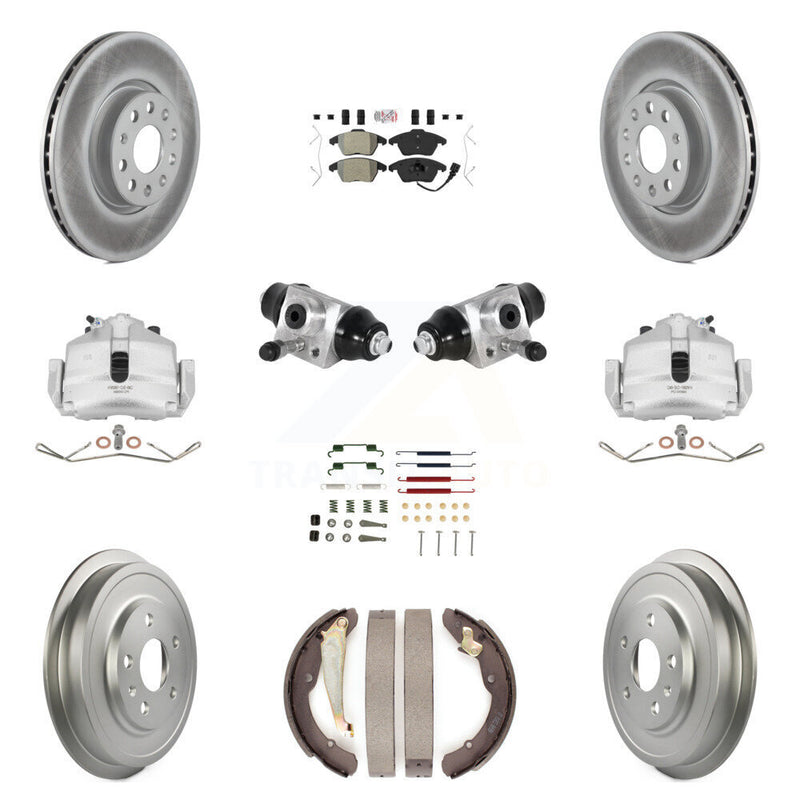 Transit Auto KCG-101268N Disc Brake Kit for 2011-2012 Volkswagen Jetta - Front and Rear product image