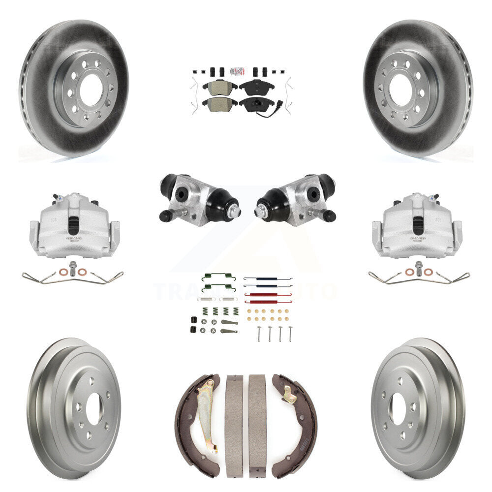 Transit Auto KCG-101269N Disc Brake Kit for 2011-2012 Volkswagen Jetta - Front and Rear product image