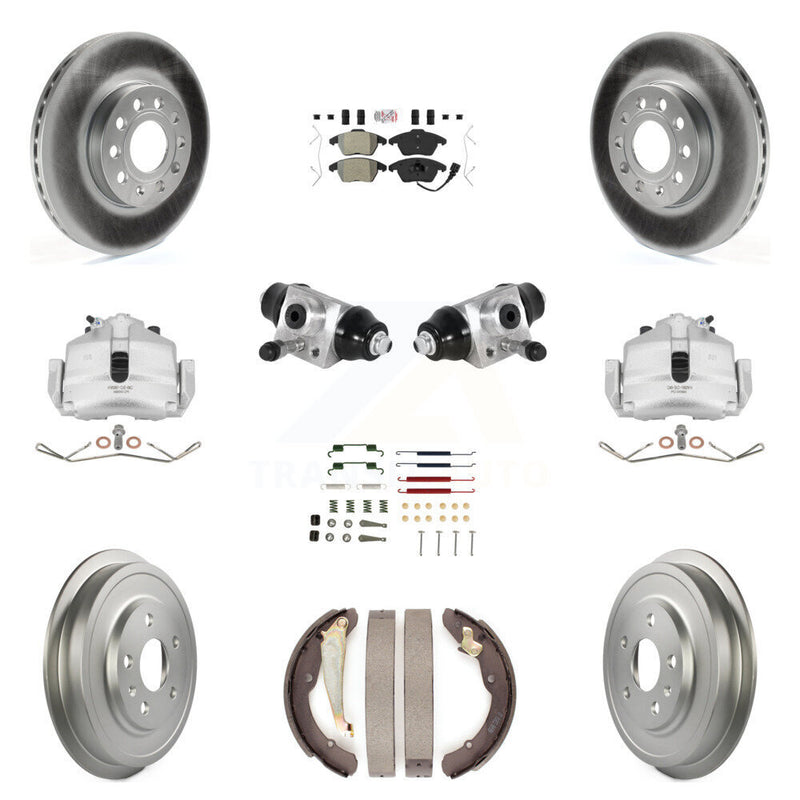 Transit Auto KCG-101269N Disc Brake Kit for 2011-2012 Volkswagen Jetta - Front and Rear product image