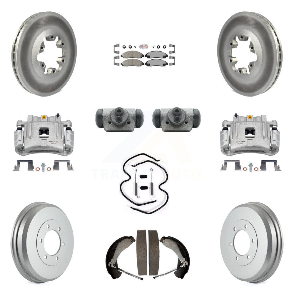 Transit Auto KCG-101270N Disc Brake Kit for 2004-2008 Isuzu i-290, Isuzu i-370, Isuzu i-280 & more - Front and Rear product image