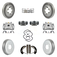 Transit Auto KCG-101270N Disc Brake Kit for 2004-2008 Isuzu i-290, Isuzu i-370, Isuzu i-280 & more - Front and Rear product image