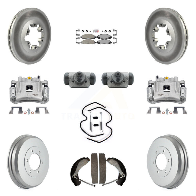 Transit Auto KCG-101270N Disc Brake Kit for 2004-2008 Isuzu i-290, Isuzu i-370, Isuzu i-280 & more - Front and Rear product image