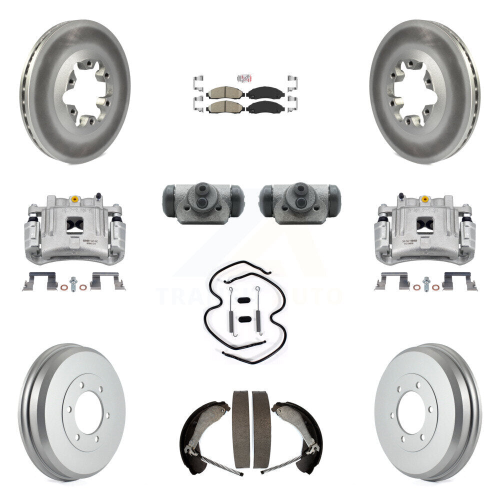 Transit Auto KCG-101271N Disc Brake Kit for 2004-2008 Isuzu i-290, Isuzu i-370, Isuzu i-280 & more - Front and Rear product image
