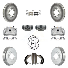 Transit Auto KCG-101271N Disc Brake Kit for 2004-2008 Isuzu i-290, Isuzu i-370, Isuzu i-280 & more - Front and Rear product image