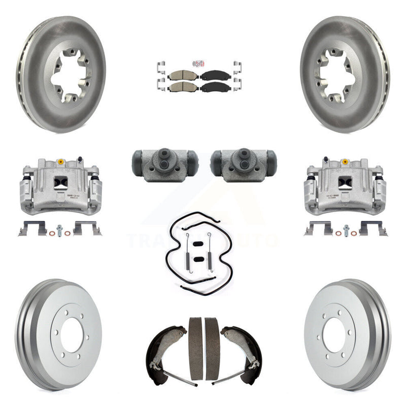 Transit Auto KCG-101271N Disc Brake Kit for 2004-2008 Isuzu i-290, Isuzu i-370, Isuzu i-280 & more - Front and Rear product image