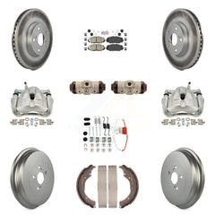 Transit Auto KCG-101272N Disc Brake Kit for 2009-2013 Toyota Corolla - Front and Rear product image