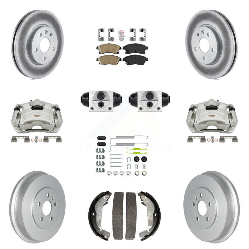 Transit Auto KCG-101275N Disc Brake Kit for 2011-2016 Chevrolet Cruze Limited, Chevrolet Cruze - Front and Rear product image