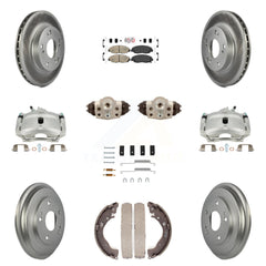 Transit Auto KCG-101287N Disc Brake Kit for 2006-2011 Honda Civic - Front and Rear product image