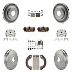 Transit Auto KCG-101289N Disc Brake Kit for 2007-2012 Nissan Sentra - Front and Rear product image