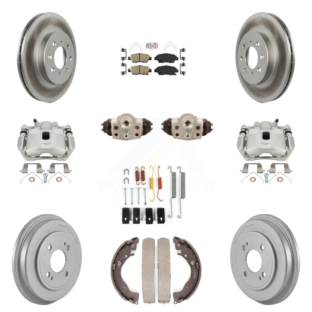 Transit Auto KCG-101290N Disc Brake Kit for 2009-2013 Honda Fit - Front and Rear product image