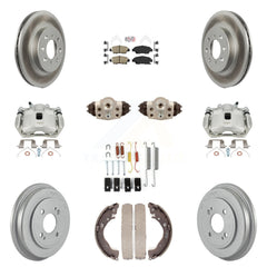 Transit Auto KCG-101290N Disc Brake Kit for 2009-2013 Honda Fit - Front and Rear product image