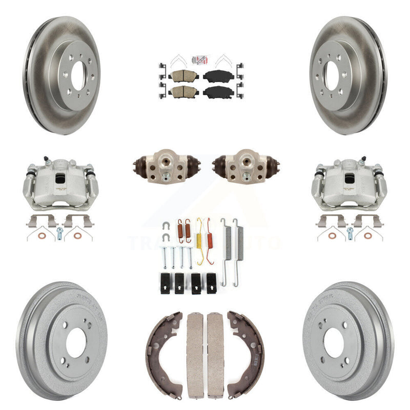 Transit Auto KCG-101290N Disc Brake Kit for 2009-2013 Honda Fit - Front and Rear product image