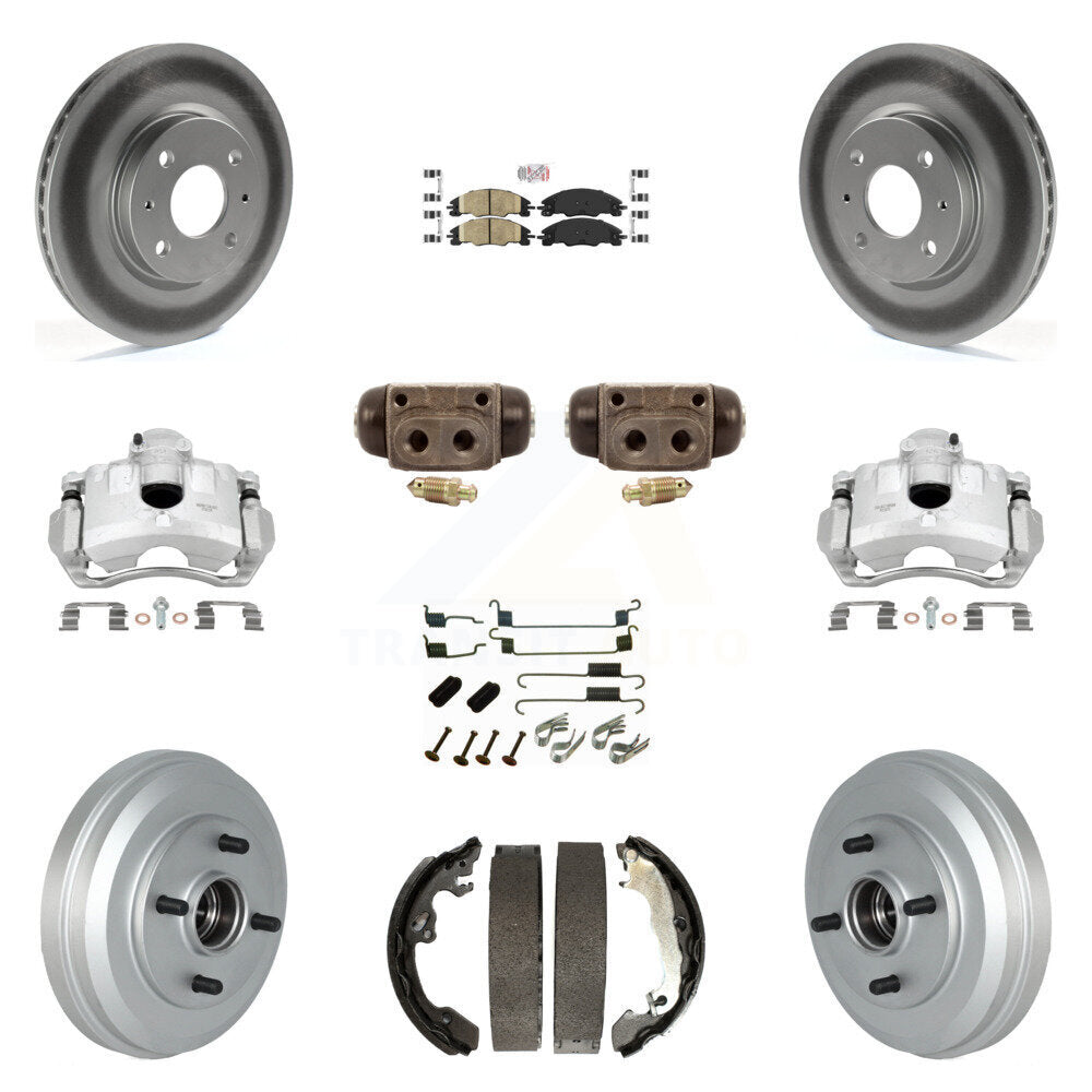 Transit Auto KCG-101291N Disc Brake Kit for 2010-2011 Ford Focus - Front and Rear product image