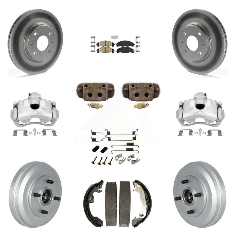 Transit Auto KCG-101291N Disc Brake Kit for 2010-2011 Ford Focus - Front and Rear product image