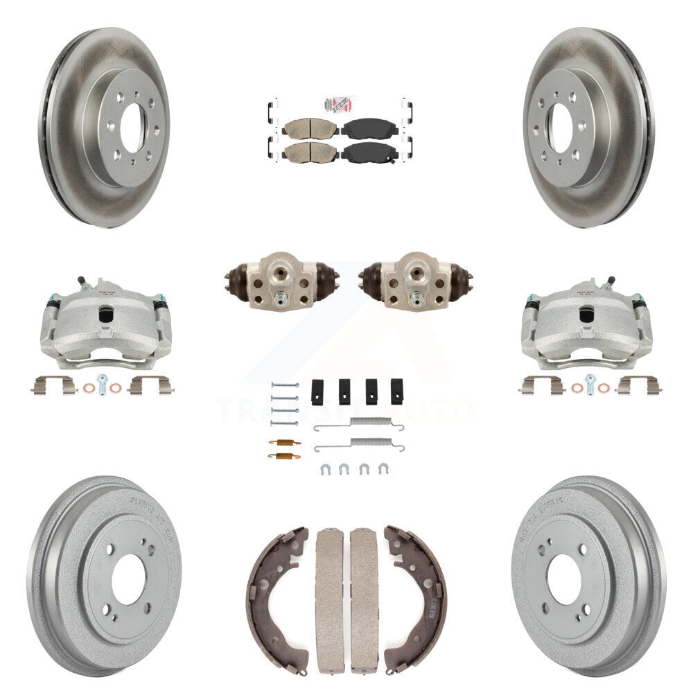 Transit Auto KCG-101292N Disc Brake Kit for 2010-2014 Honda Insight - Front and Rear product image