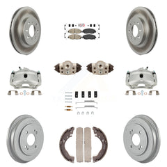 Transit Auto KCG-101293N Disc Brake Kit for 2010-2014 Honda Insight - Front and Rear product image
