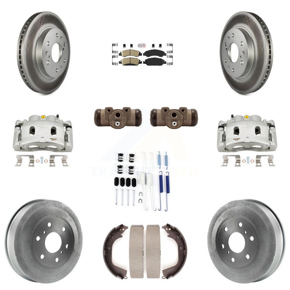 Transit Auto KCG-101294N Disc Brake Kit for 2010-2013 Chevrolet Silverado 1500, GMC Sierra 1500 - Front and Rear product image