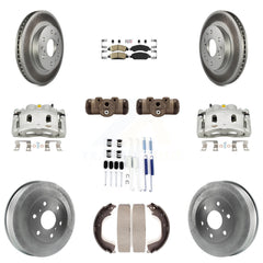 Transit Auto KCG-101294N Disc Brake Kit for 2010-2013 Chevrolet Silverado 1500, GMC Sierra 1500 - Front and Rear product image