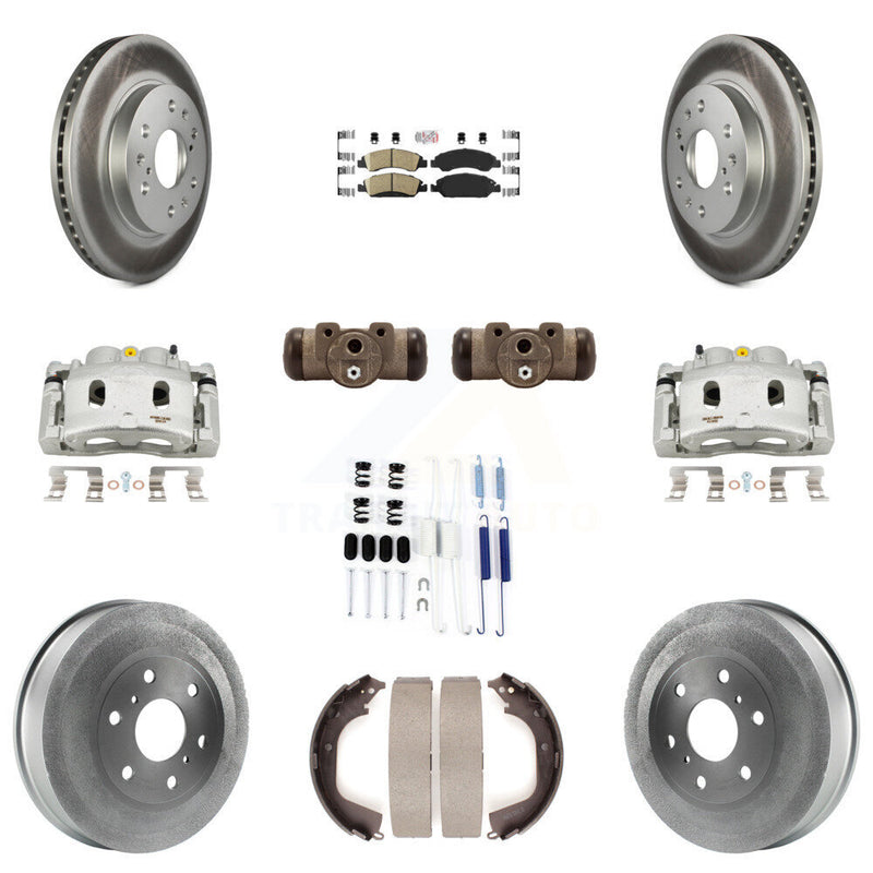 Transit Auto KCG-101294N Disc Brake Kit for 2010-2013 Chevrolet Silverado 1500, GMC Sierra 1500 - Front and Rear product image