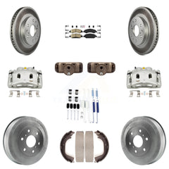 Transit Auto KCG-101295N Disc Brake Kit for 2010-2013 Chevrolet Silverado 1500, GMC Sierra 1500 - Front and Rear product image