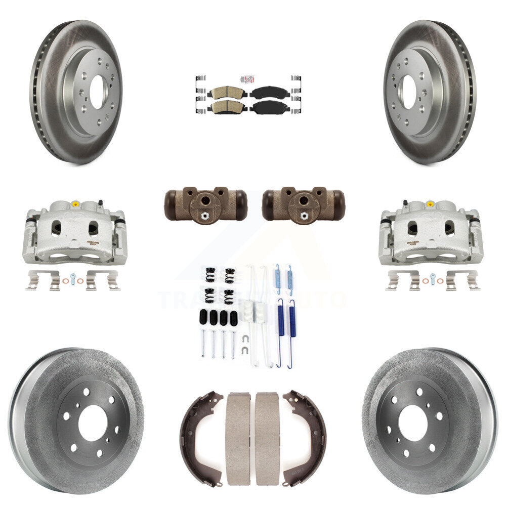 Transit Auto KCG-101296N Disc Brake Kit for 2010-2013 Chevrolet Silverado 1500, GMC Sierra 1500 - Front and Rear product image