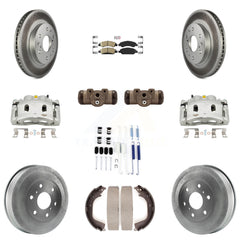 Transit Auto KCG-101296N Disc Brake Kit for 2010-2013 Chevrolet Silverado 1500, GMC Sierra 1500 - Front and Rear product image