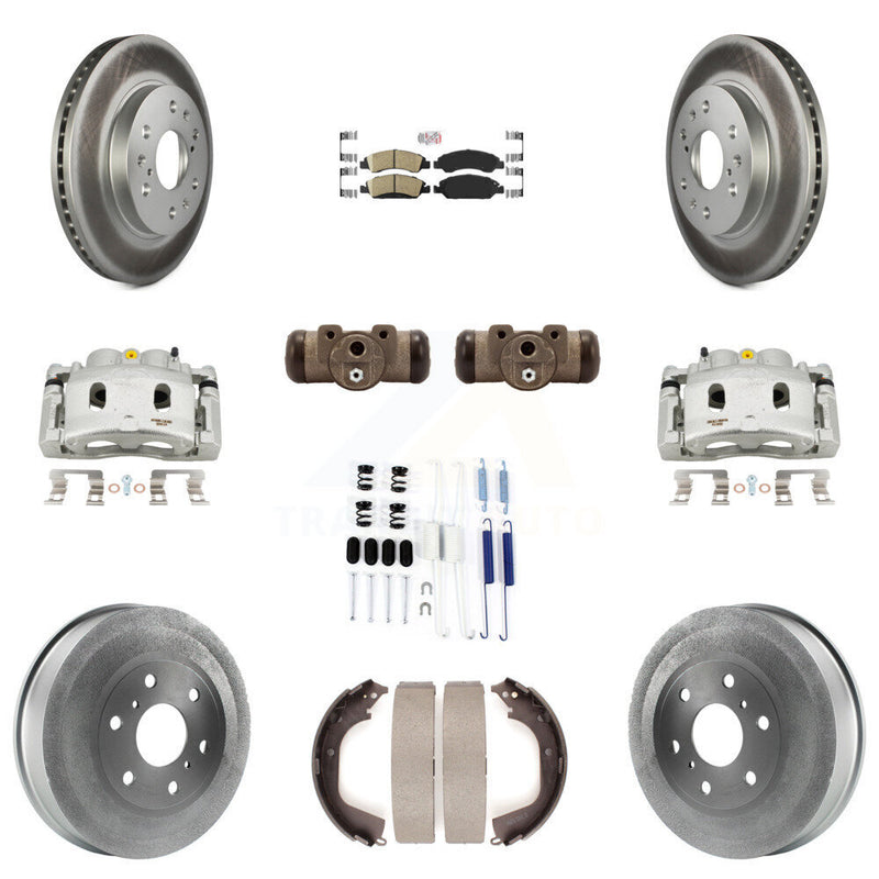 Transit Auto KCG-101296N Disc Brake Kit for 2010-2013 Chevrolet Silverado 1500, GMC Sierra 1500 - Front and Rear product image