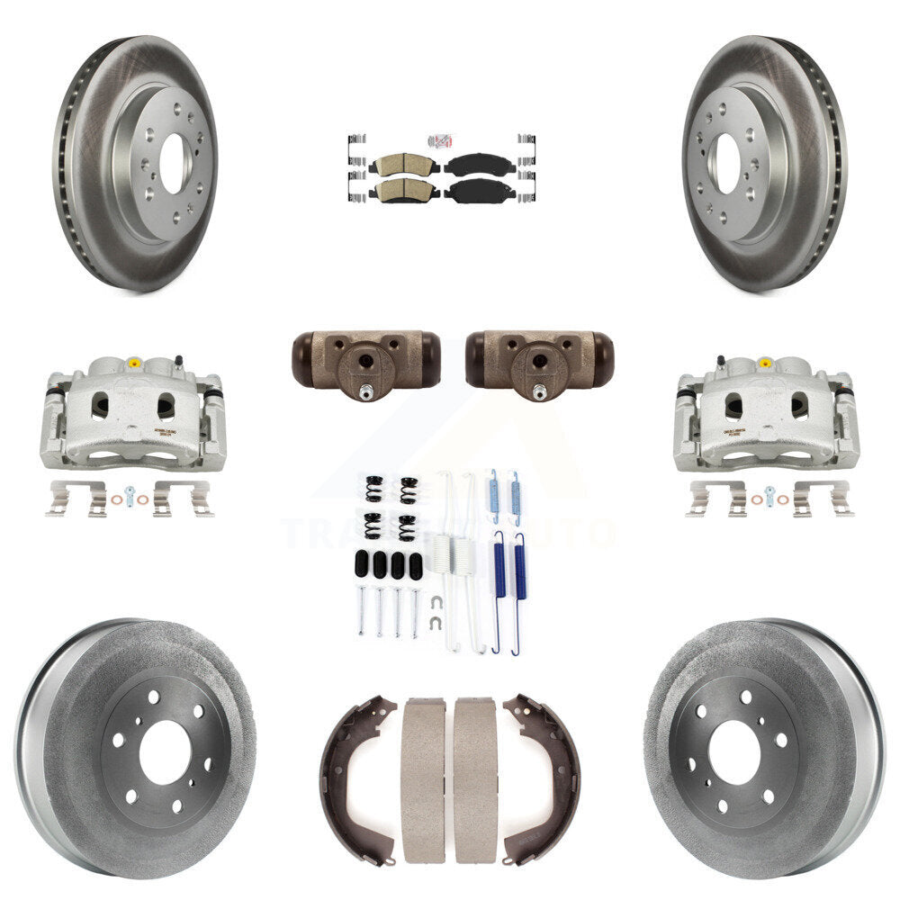 Transit Auto KCG-101297N Disc Brake Kit for 2010-2013 Chevrolet Silverado 1500, GMC Sierra 1500 - Front and Rear product image