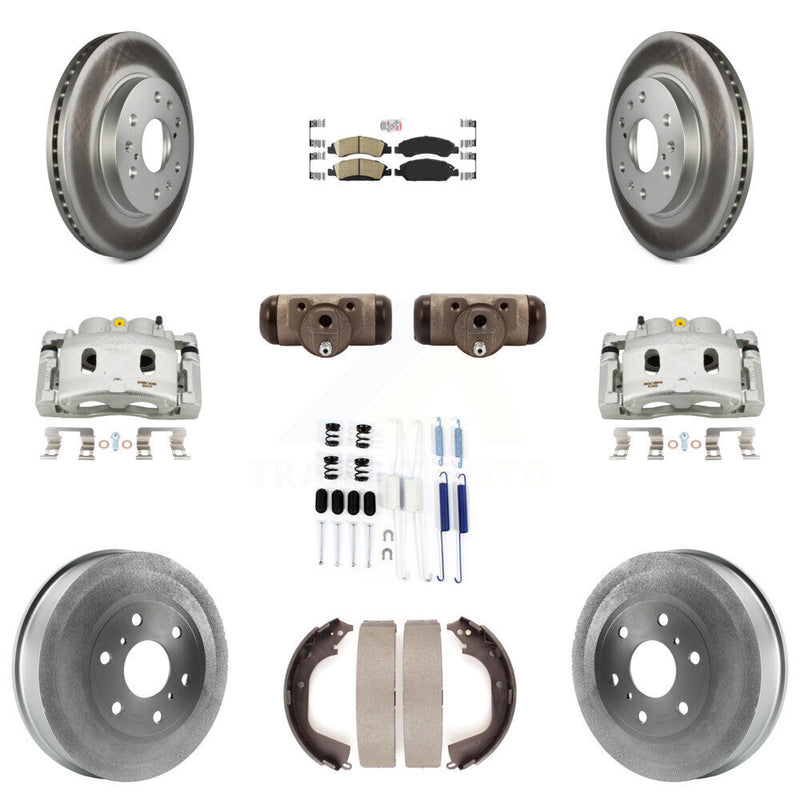 Transit Auto KCG-101297N Disc Brake Kit for 2010-2013 Chevrolet Silverado 1500, GMC Sierra 1500 - Front and Rear product image